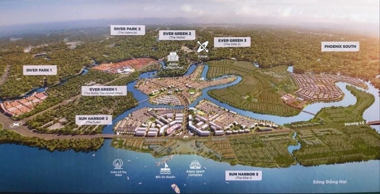 Dự án Đảo Phượng Hoàng Aqua City - bảng giá