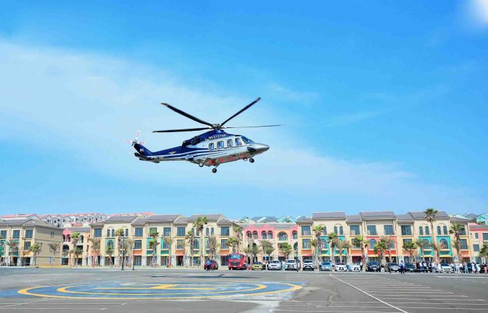 Trải nghiệm trực thăng tại Novaworld Phan Thiết